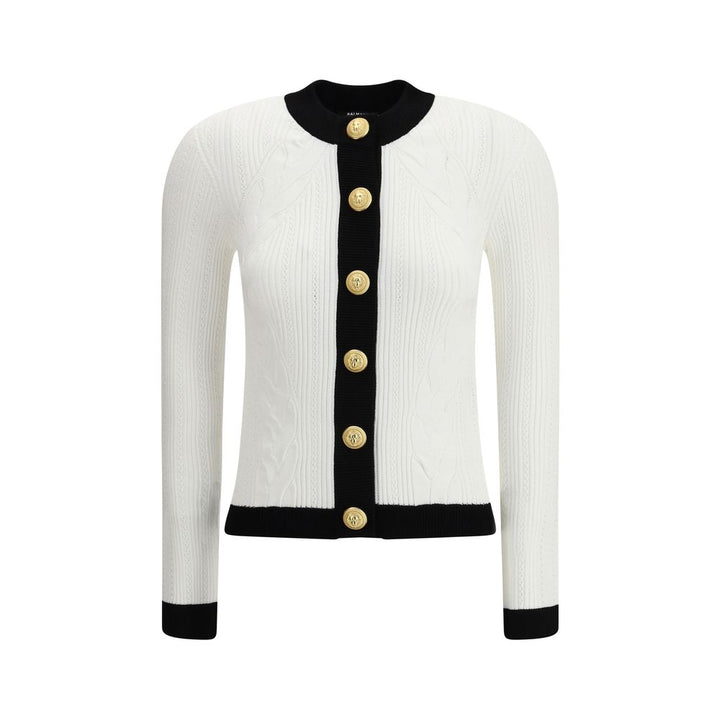 Contrast trim Cardigan