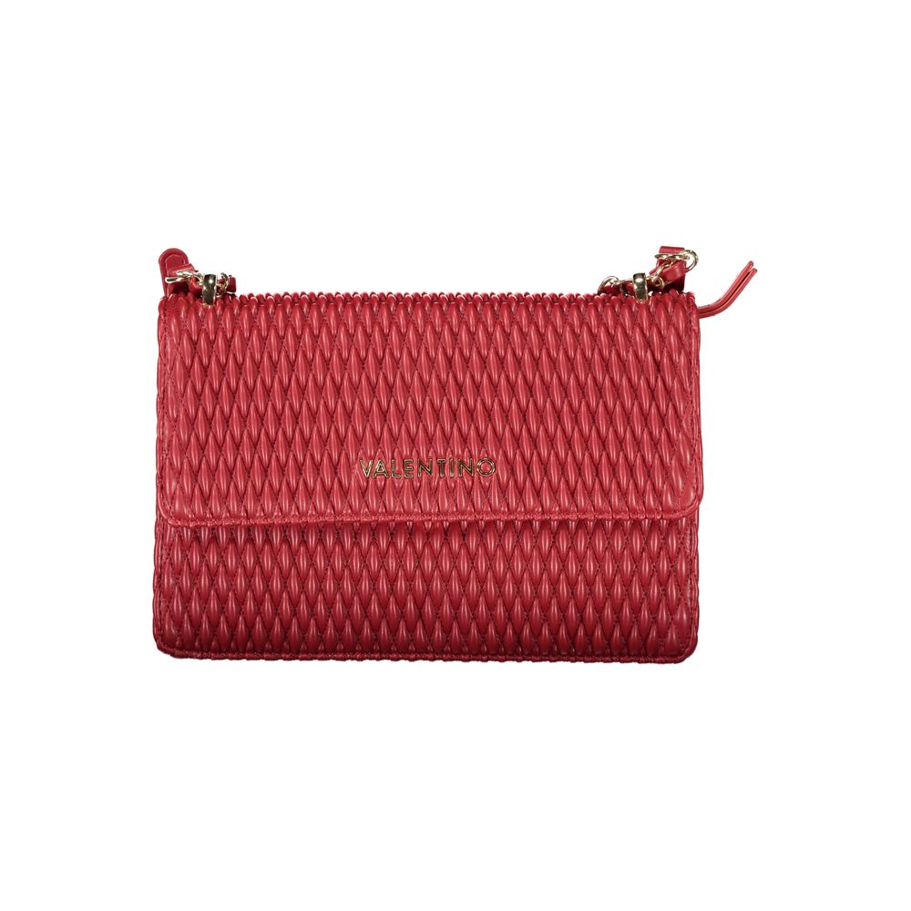 Mario Valentino Red Polyethylene Handbag