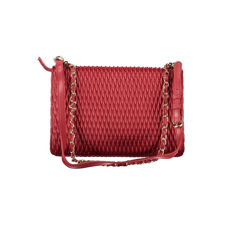 Mario Valentino Red Polyethylene Handbag
