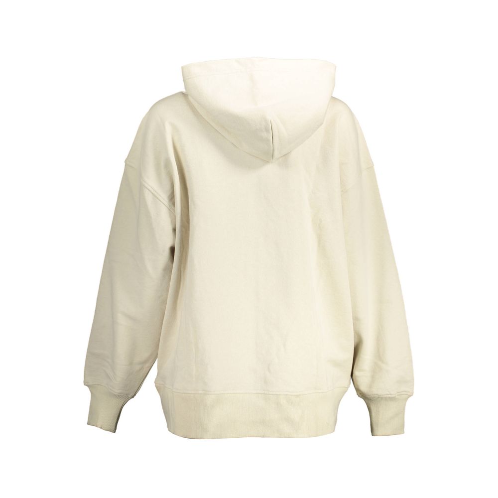 Beige Cotton Sweatshirt