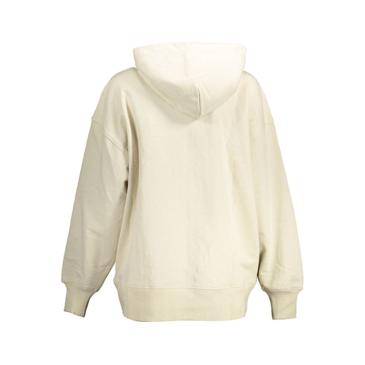 Beige Cotton Sweatshirt