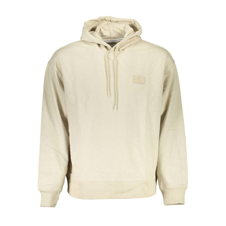 Beige Cotton Sweatshirt