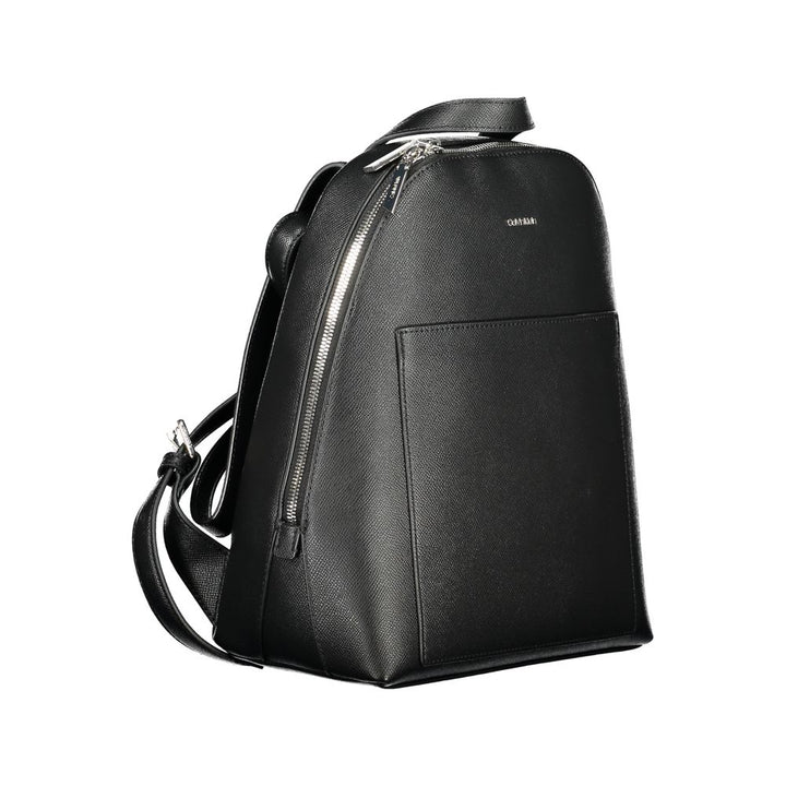 Black Polyethylene Backpack