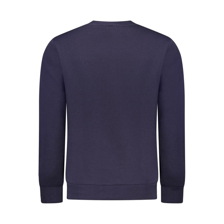 Rifle Blue Cotton Men Sweater