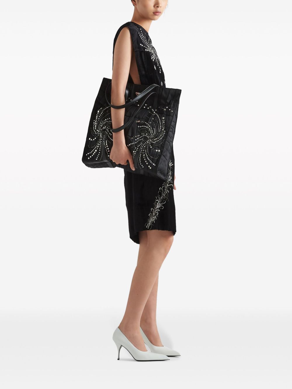 large Re-Nylon tote bag-1