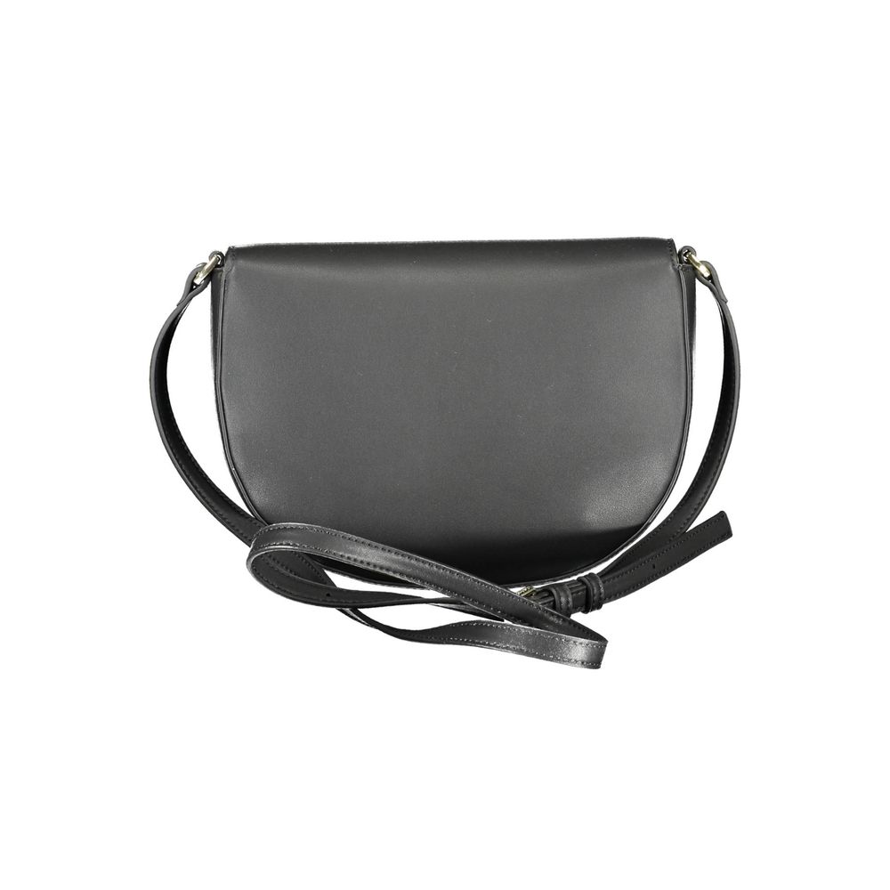 Black Polyester Handbag