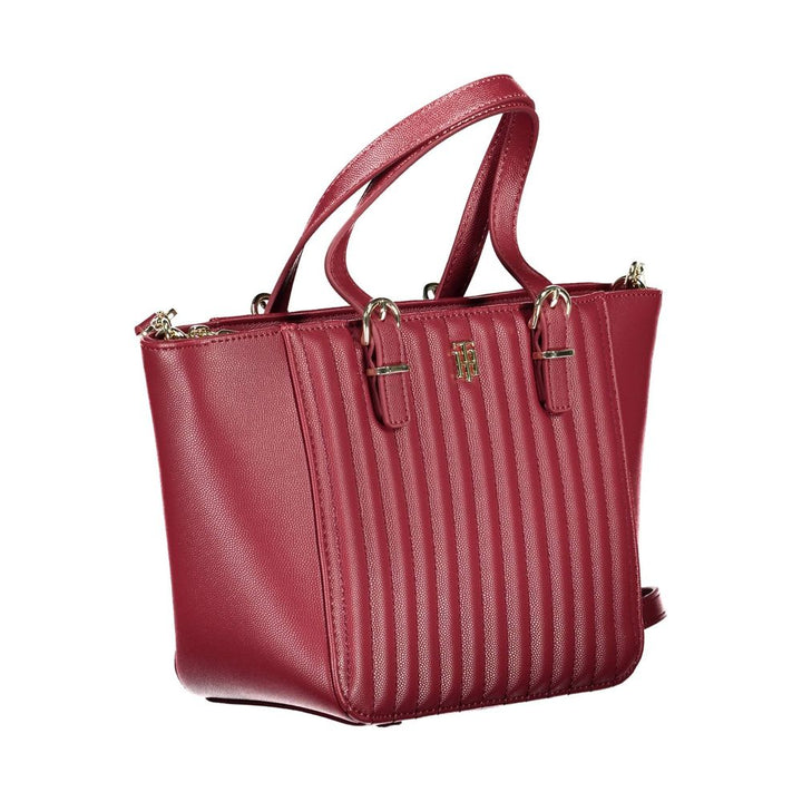 Red Polyethylene Handbag
