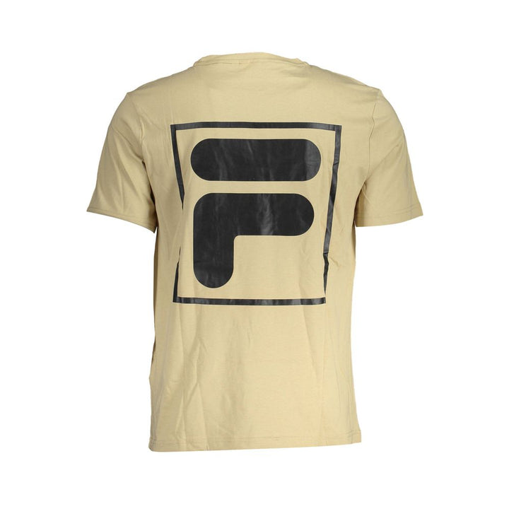 Beige Cotton T-Shirt