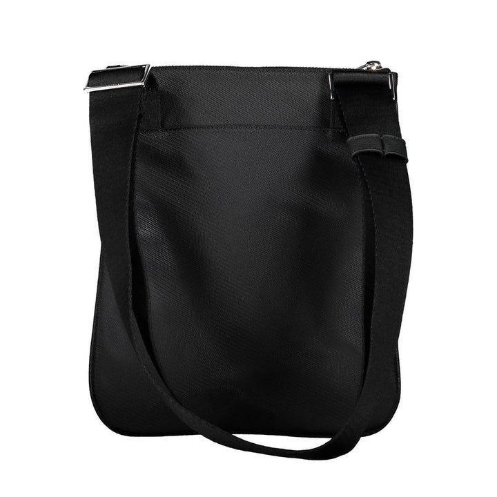 Black Polyester Shoulder Bag