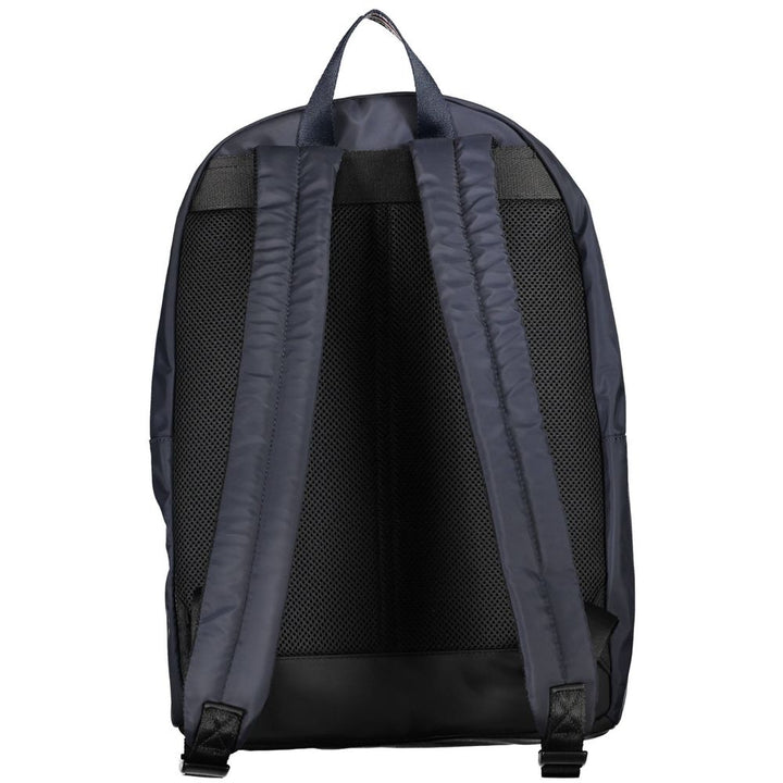 Blue Polyester Backpack