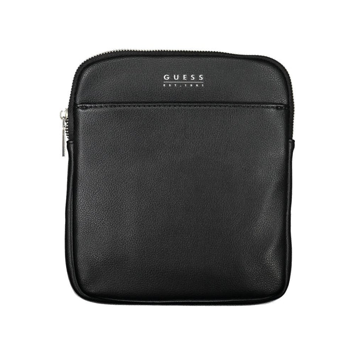 Black Polyethylene Shoulder Bag