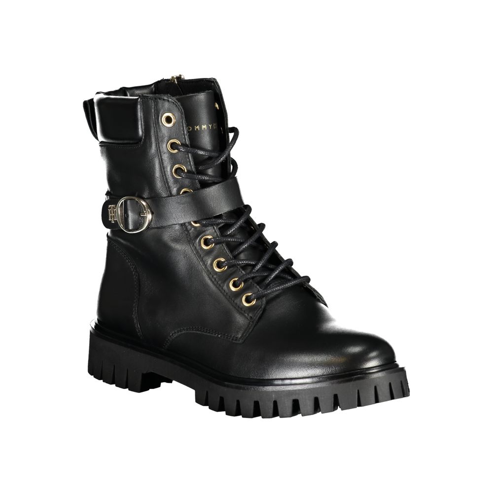 Black Polyester Boot