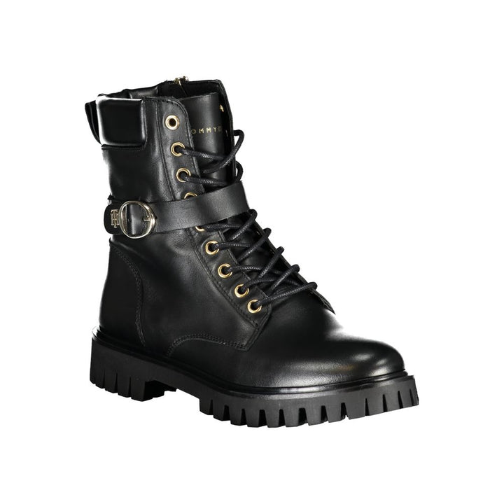 Black Polyester Boot