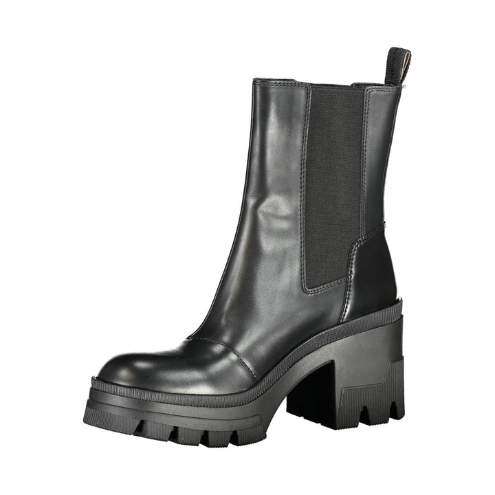 Black Polyester Boot