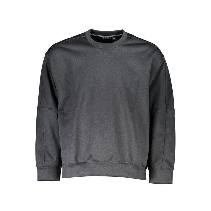 Black Polyester Sweater