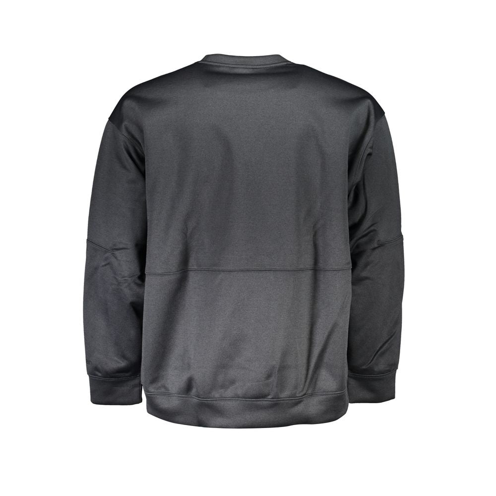 Black Polyester Sweater