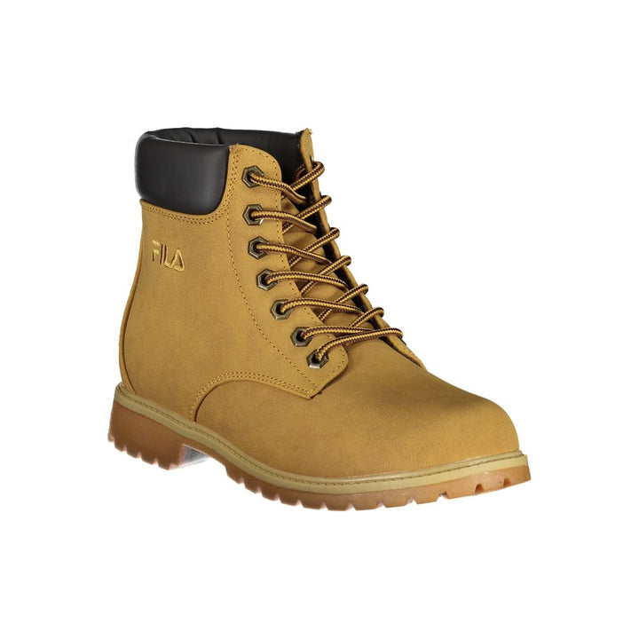 Yellow Polyester Boot