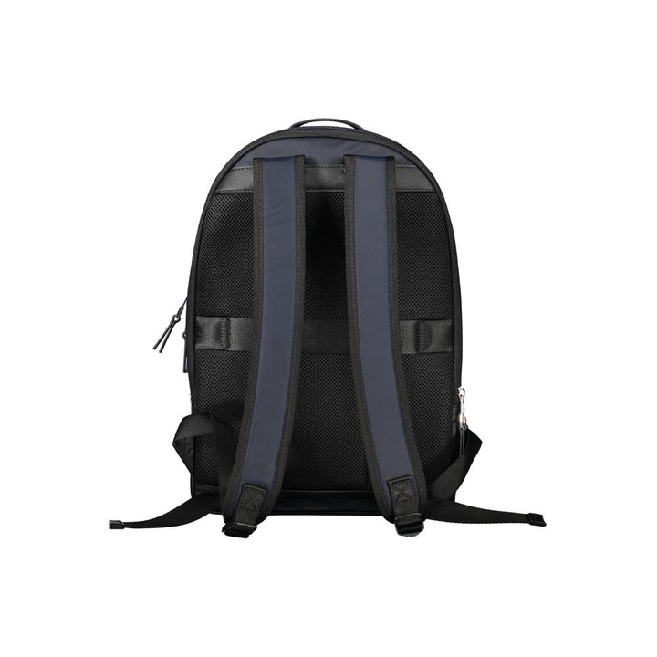 Blue Polyester Backpack