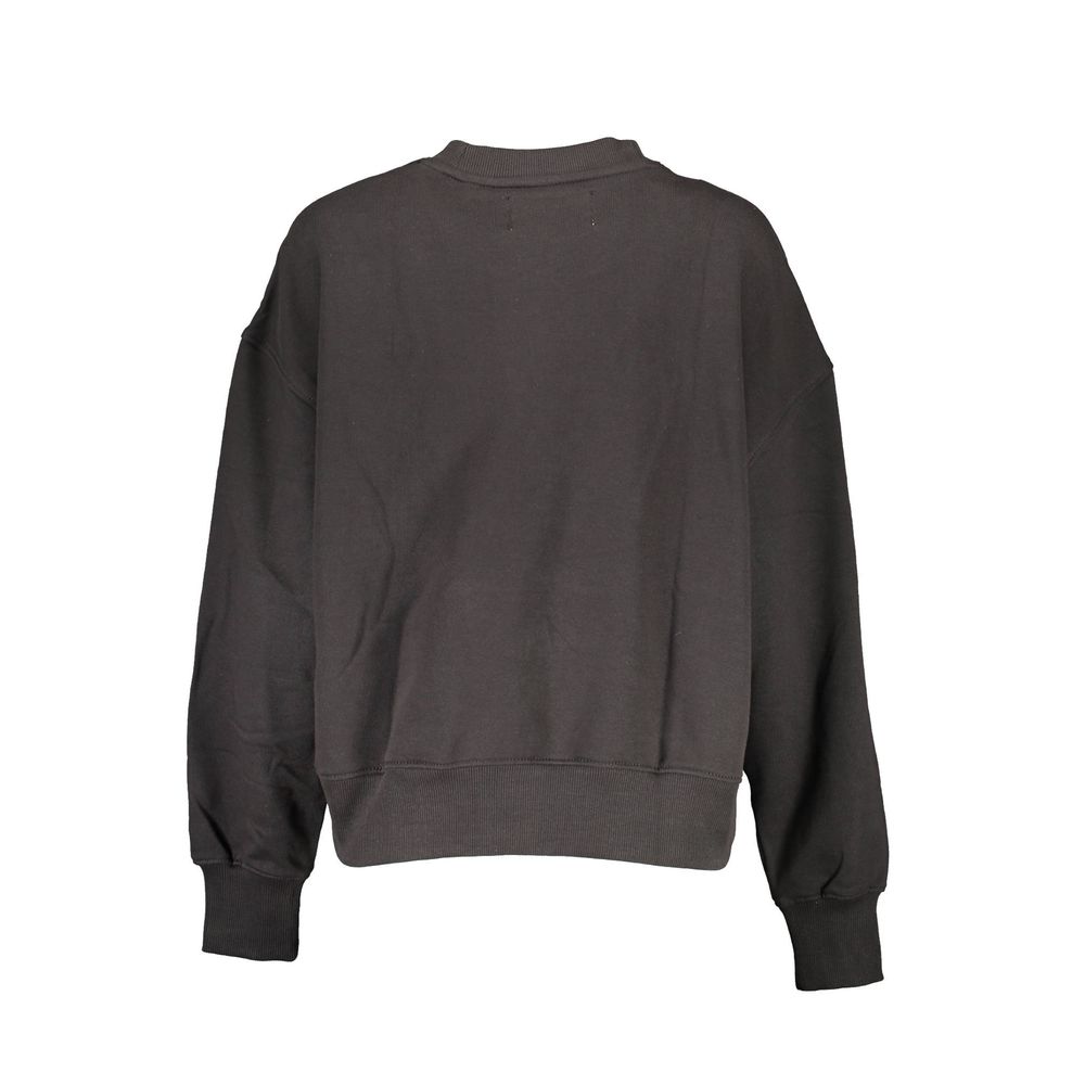 Black Cotton Sweater