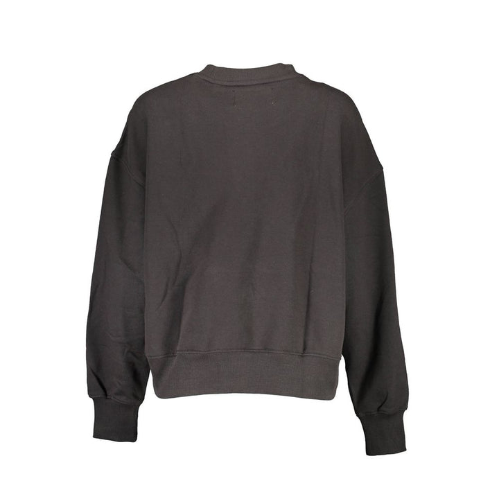 Black Cotton Sweater