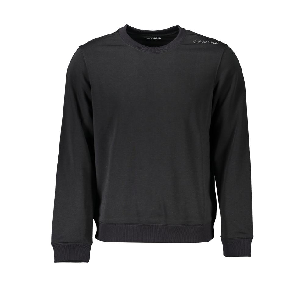 Black Polyester Sweater