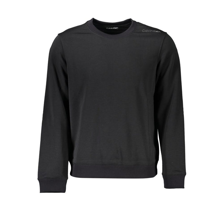 Black Polyester Sweater
