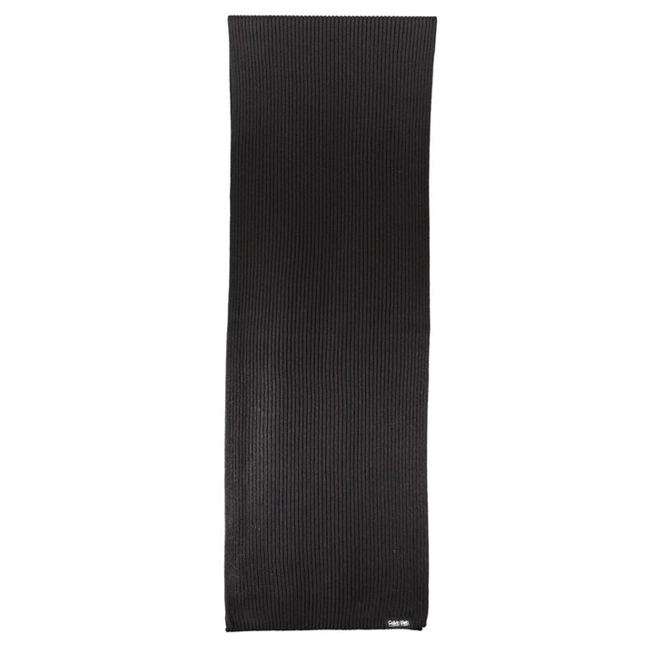 Black Cotton Scarf