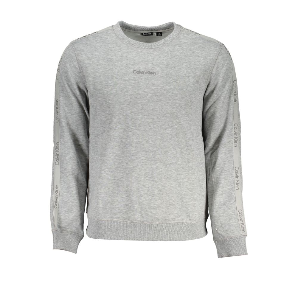 Gray Polyester Sweater