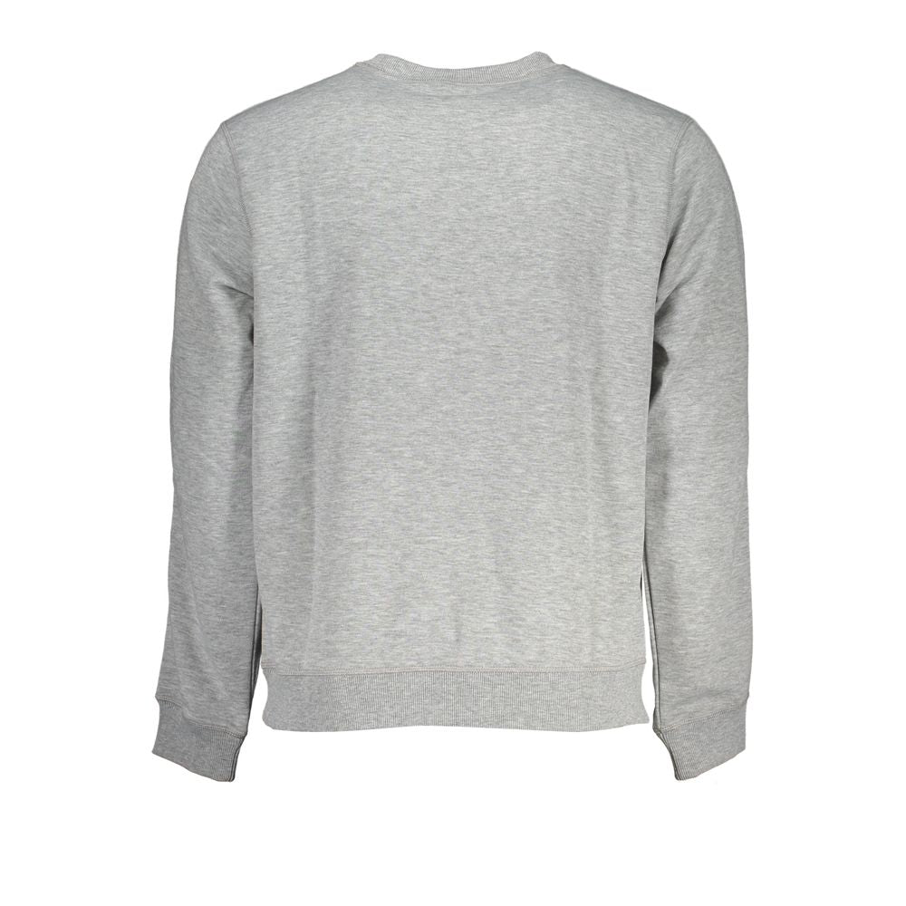 Gray Polyester Sweater