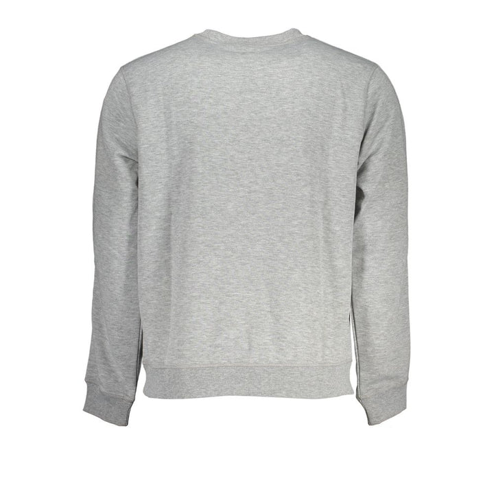 Gray Polyester Sweater