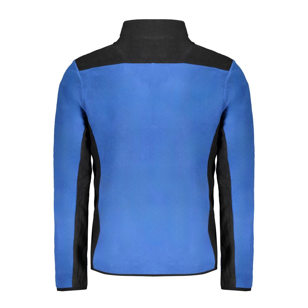 Blue Polyester Sweater