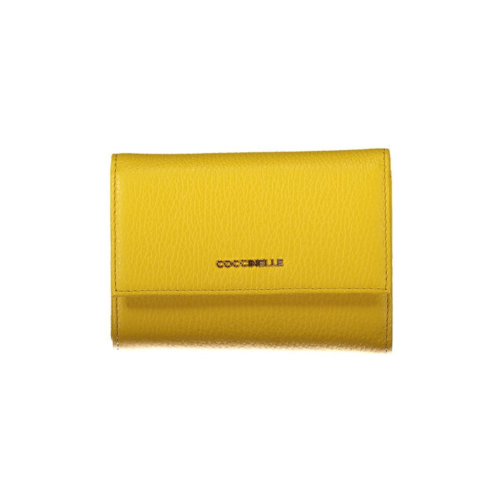 Yellow Leather Wallet