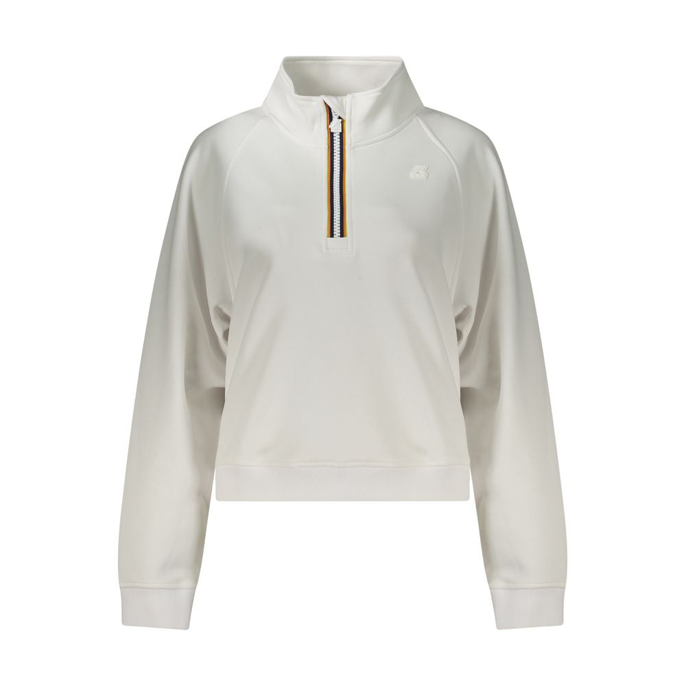 White Polyester Sweater