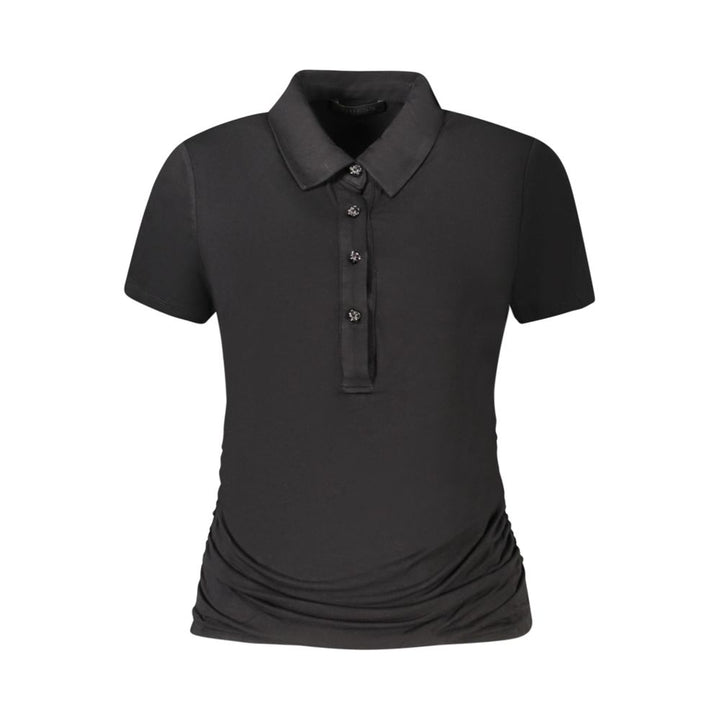 Black Viscose Tops & T-Shirt