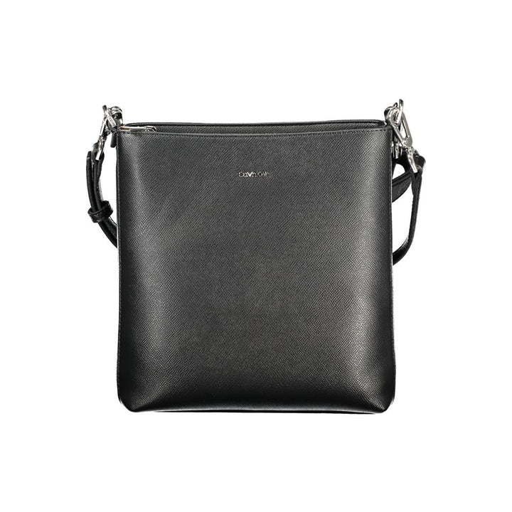 Black Polyester Handbag