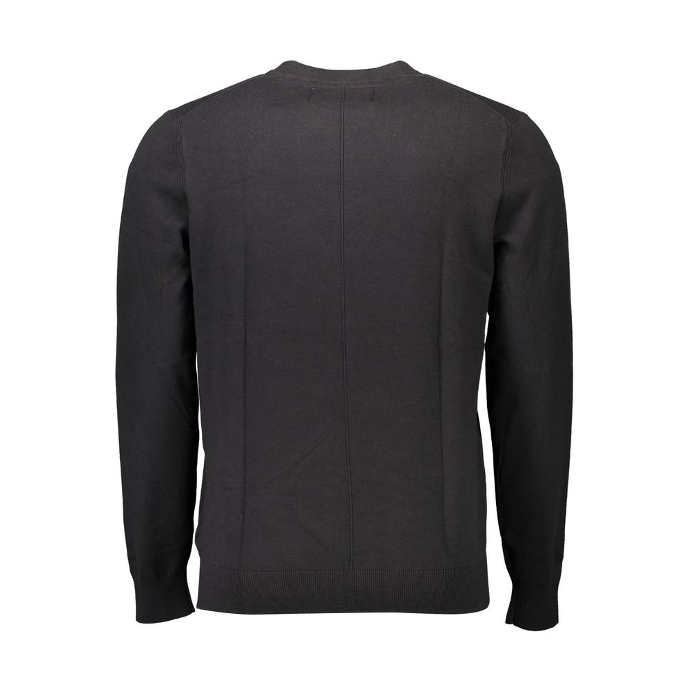 Black Cotton Sweater