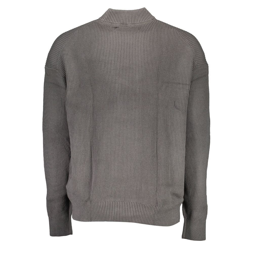 Gray Cotton Sweater