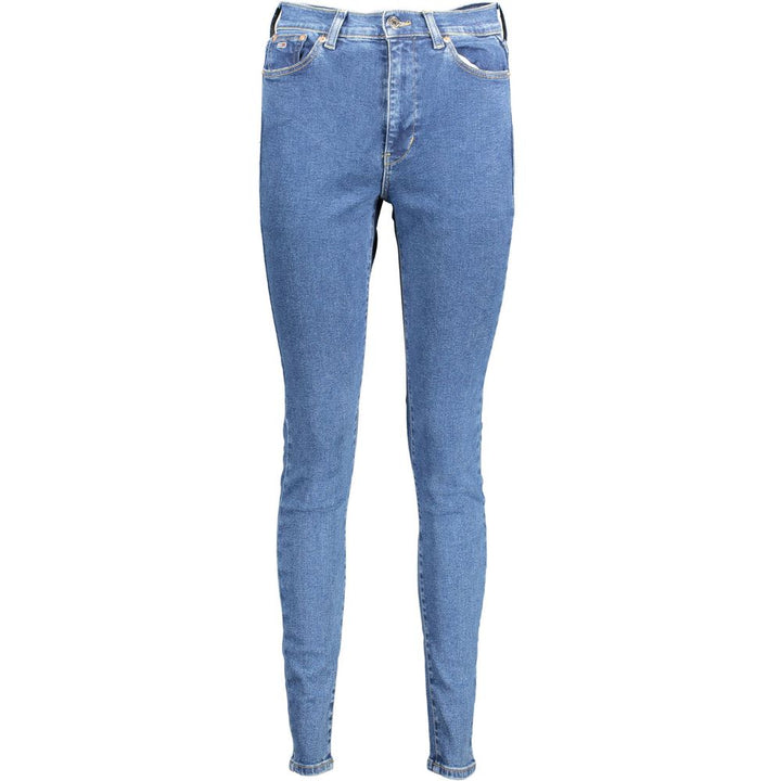 Blue Cotton Jeans & Pant