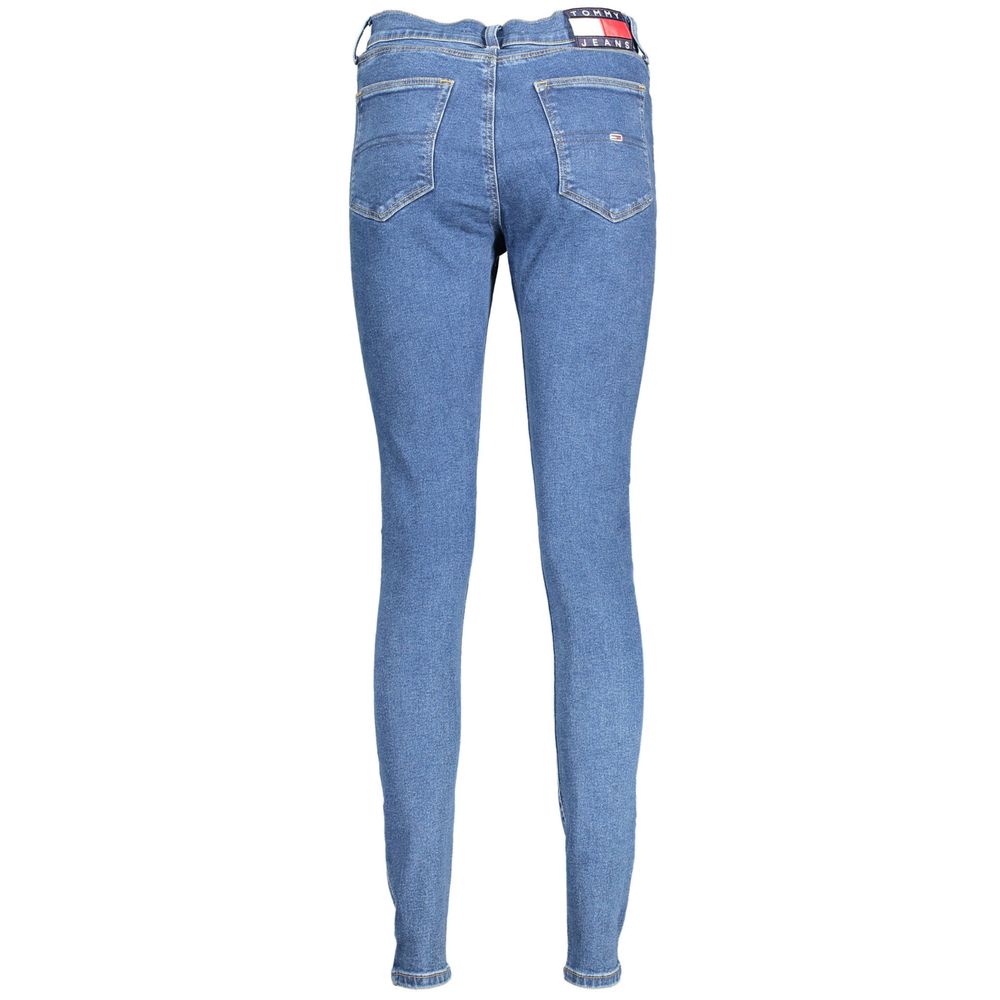 Blue Cotton Jeans & Pant
