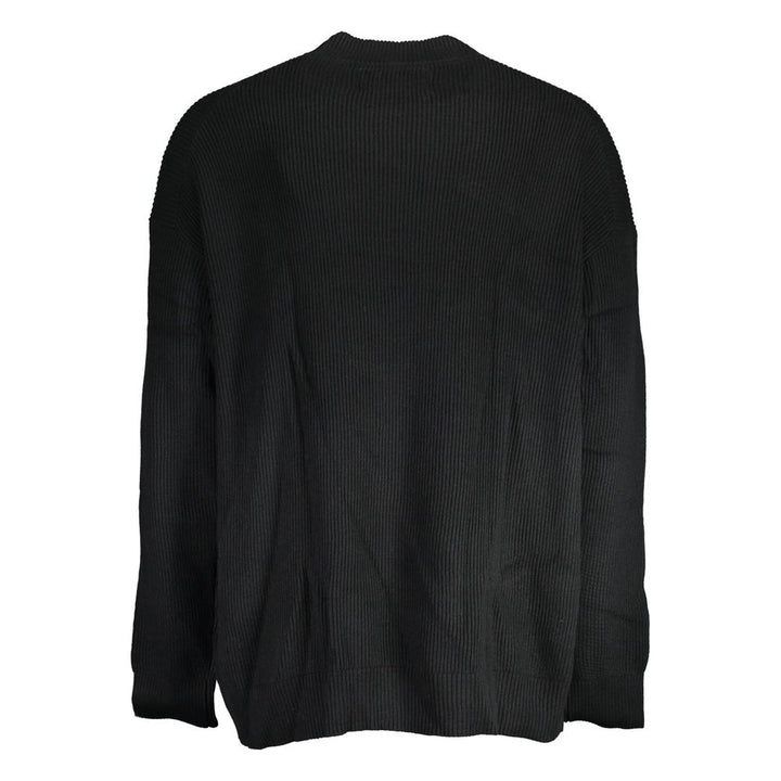 Black Cotton Sweater