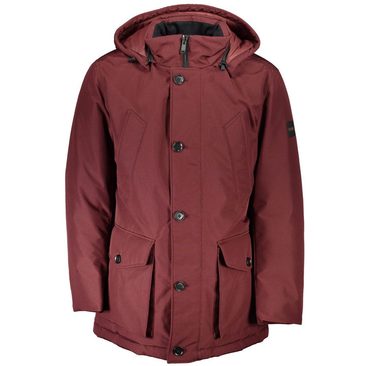 Hugo Boss Red Polyester Jacket