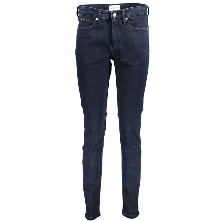 Blue Cotton Jeans & Pant