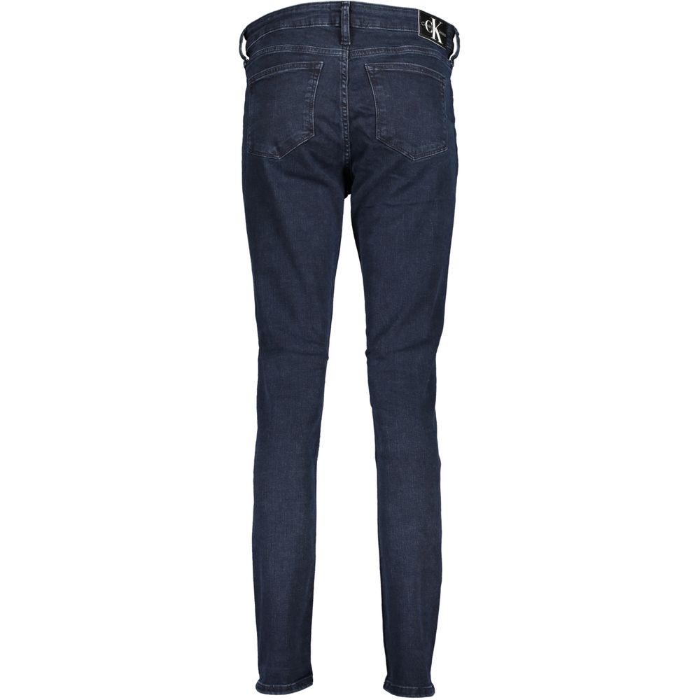 Blue Cotton Jeans & Pant