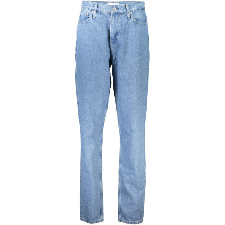 Blue Cotton Jeans & Pant