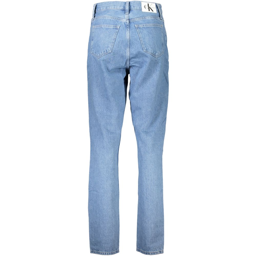 Blue Cotton Jeans & Pant