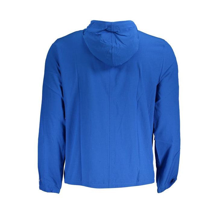 Blue Polyester Jacket