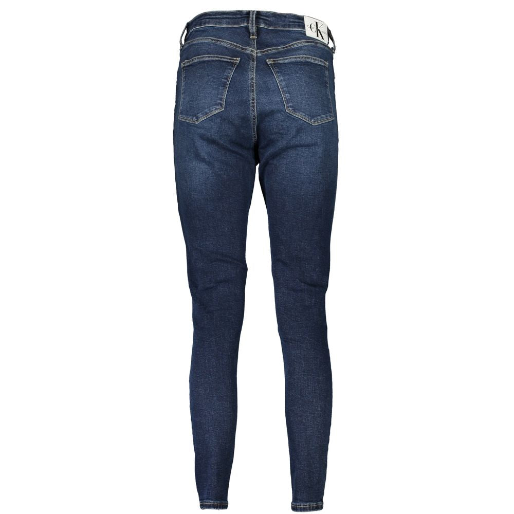Blue Cotton Jeans & Pant