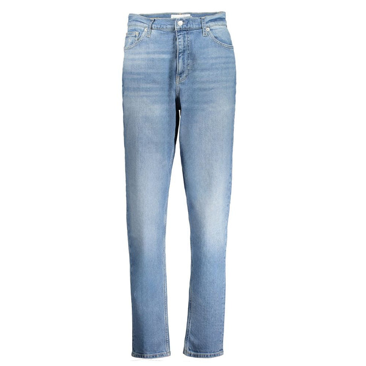 Blue Cotton Jeans & Pant