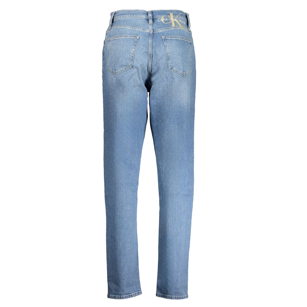 Blue Cotton Jeans & Pant