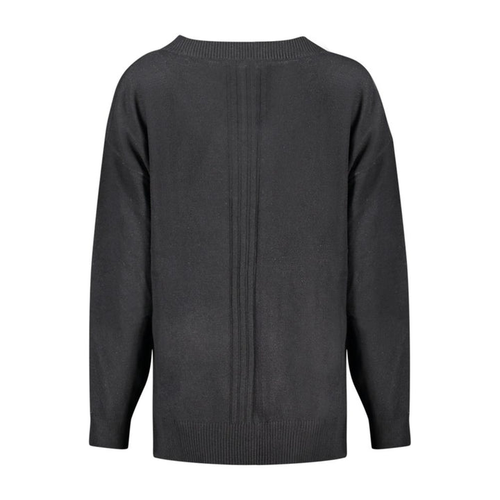 Black Cotton Sweater